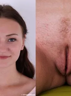 Czech Casting Pussy & Face Collage