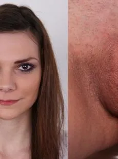 Czech Casting Pussy & Face Collage