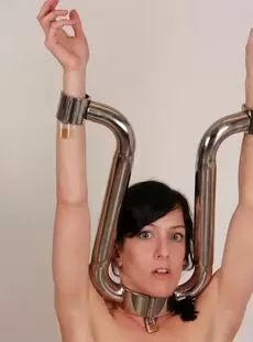 MetalBondage Elise Graves Clamps And Ballet Stocks