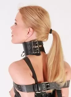 BeltBound Sophie Corsetted And Strapped In An Armbinder