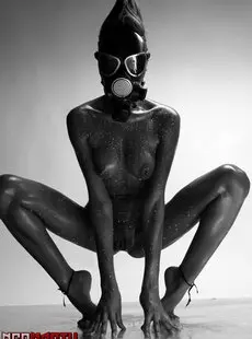 NeoNasty Gas Mask Fetish   Cedez Slick   x70