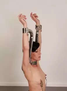 MetalBondage Elise Graves Clamps And Ballet Stocks