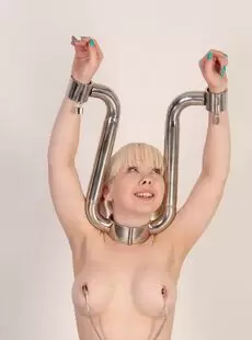 MetalBondage Cherry English Ballet Stocks