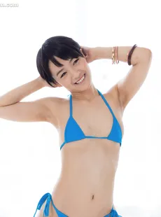 LegsJapan Ai Mukai Blue Bikini Show 122564797